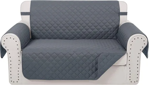 Miniatura 83 de Fundas para silla reclinable, reversible, funda de sofá para mascotas, protector de muebles para niños perezosos
