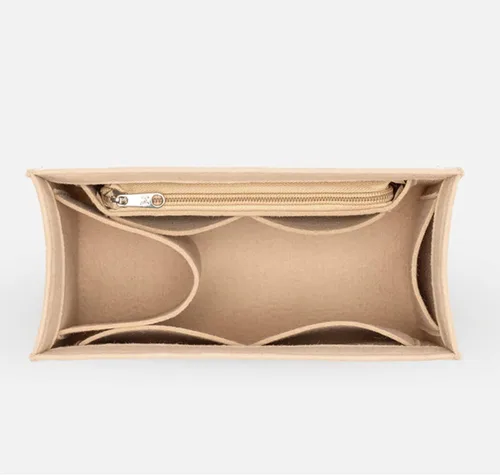 Miniatura 5 de Lckaey organizador de bolsas para dior book tote medium small book tote insert2008beige-S