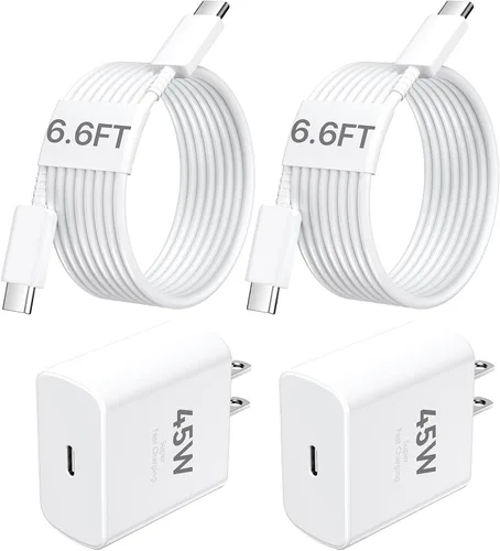 Miniatura 11 de Cargador para iPhone 17, 16, 15, carga rápida, PD de 45 W, cable USB C de 10 pies para iPhone 17/16/15 Pro Max, cable largo de carga con bloque