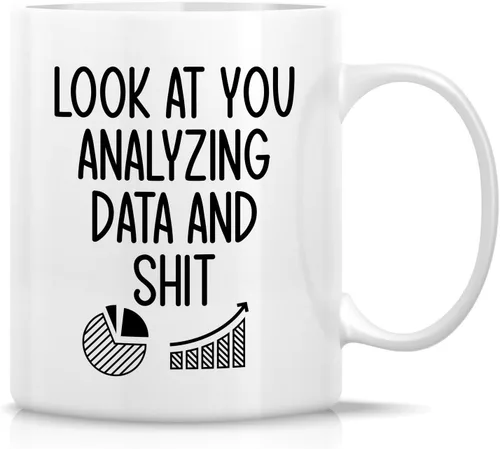 Miniatura 13 de Retreez Taza divertida – Give Me All The Data Science Scientist Analyst Computer Accounting - Tazas de café de cerámica de 11 onzas, sarcasmo