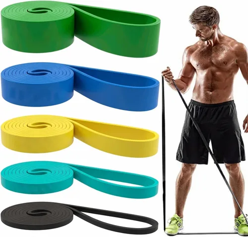 Miniatura 13 de Resistance Bands, Pull Up Assist Bands - Workout Bands, Eexercise Bands, Long Resistance Bands Set for Working Out, Fitness, Training, Physical