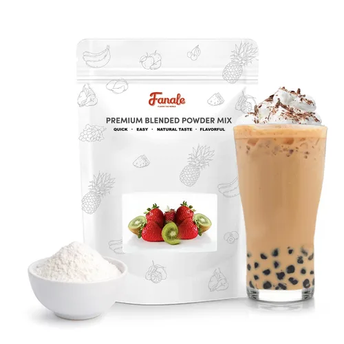 Miniatura 27 de Fanale Té en polvo con leche de azúcar morena Okinawa prémium Polvo saborizante de té de burbujas, perfecto para hornear, batidos y bebidas, 2.2