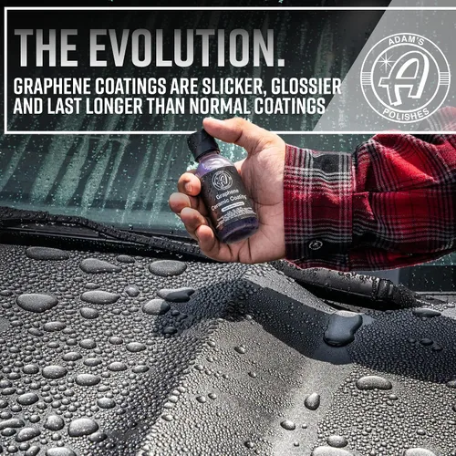 Miniatura 2 de Adam's Polishes Revestimiento de cerámica de grafeno UV, revestimiento de cerámica 10H para automóviles con tecnología de brillo UV Más de 7 años