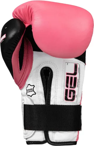 Miniatura 2 de Title Boxing Guantes de entrenamiento de gel suspense, rosa/negro, 16 oz