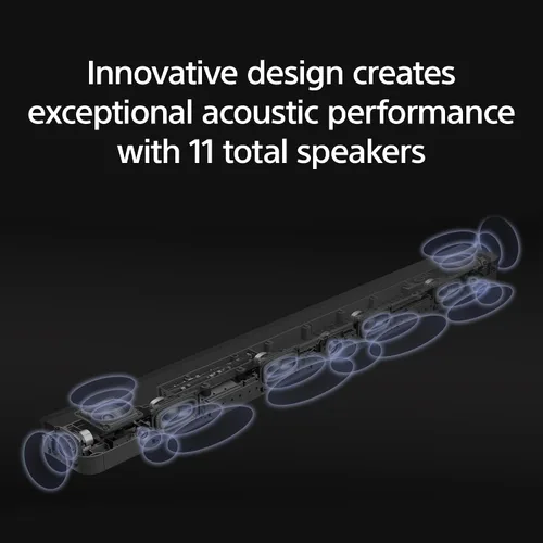 Miniatura 7 de Sony BRAVIA Theater Bar 8 Sound Bar (HT-A8000) with Sub 7 Wireless Subwoofer (SA-SW7) and Rear 8 Wireless Rear Speakers (SA-RS8) Bundle
