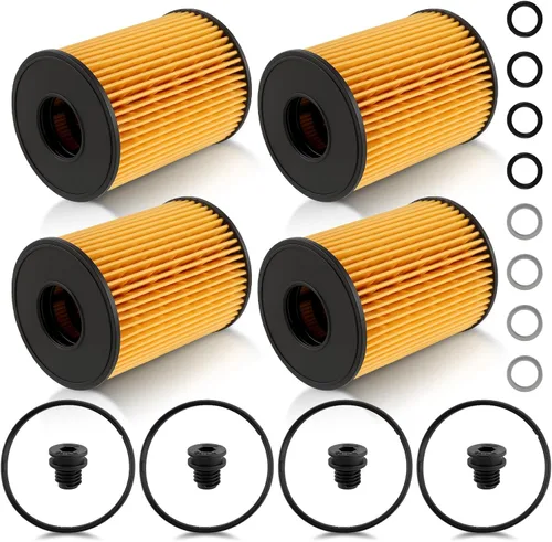 26350-2S000 Filtro de aceite con sellos compatible con Hyundai Santa Cruz 2.5L 2020-2022 compatible con motor Kia Sorento 2.5L 2021-2022, paquete de