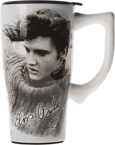 Miniatura 3 de Spoontiques Taza de viaje ELVIS LEGEND, 18 onzas