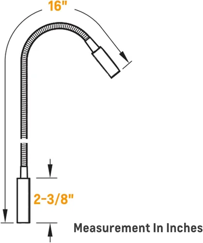 Miniatura 6 de acegoo Luz de Lectura LED de 12 V, lámpara de lectura de cabecera de barco RV, luz de cama de cuello flexible de 12 voltios para cámper van