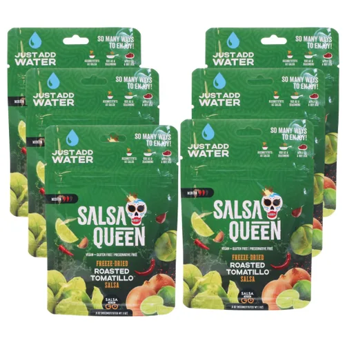 Miniatura 11 de Salsa Queen Salsa gourmet de chile rojo liofilizado Ingredientes frescos Vida útil de más de 3 años No necesita refrigeración Vegana