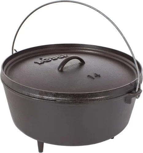 Miniatura 11 de Horno holandés, de Lodge, para campamentos, Negro