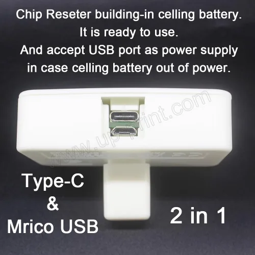 Miniatura 4 de UPink C9345 Reiniciador de chip de caja de mantenimiento compatible para ET-5800 ET-5850 ET-5880 ET-8500 ET-8550 ET-16600 WF-7310 WF-7820 WF-7840