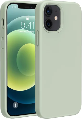 Miniatura 261 de Miracase Funda diseñada para iPhone 13, con protector de pantalla de vidrio templado, forro de microfibra suave antiarañazos, funda de goma