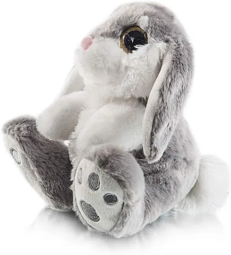 Miniatura 3 de My OLi - Conejo de peluche de Pascua de 8 pulgadas, conejito sentado, animal de peluche, regalo de Pascua para infantes, bebés, niños, niñas