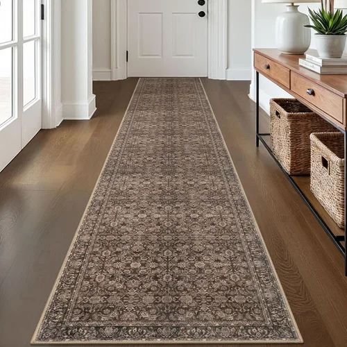 Miniatura 134 de SIILOOM Alfombra antideslizante de pasillo moderna de 2 x 5, súper suave, para pasillos, decoración para cocina, alfombras para pasillos sin 2-Verde