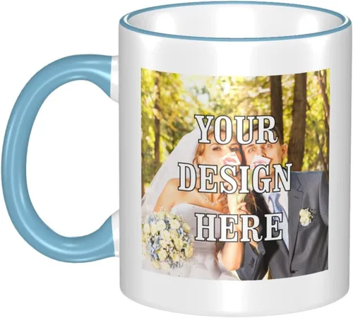 Miniatura 13 de Taza de café personalizada, tazas personalizadas con logotipo y foto, taza personalizada, diseña tu propia taza de café personalizada, regalos