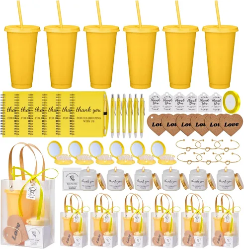 Miniatura 8 de 56 premios de baby shower para ganadores de juegos, regalos de baby shower, incluyendo vaso de plástico, cuaderno, velas perfumadas, bolígrafos Azul