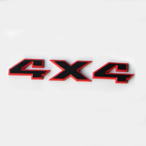 Miniatura 5 de yoaoo® 1 OEM RAM cromado 4 x 4 Emblema Insignia 3d emblema Decal Placa Plana Cromo