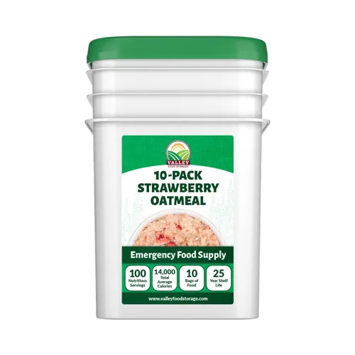 Miniatura 20 de Kit de suministro de alimentos a largo plazo de 180 días 2,100 porciones, +75g de proteína diaria y +1,800 calorías por día Alimentos