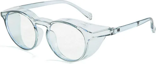 Miniatura 28 de Anteojos de seguridad que no se empañan, con protección UV400, lentes con bloqueo de luz azul para hombres y mujeres, anteojos transparentes