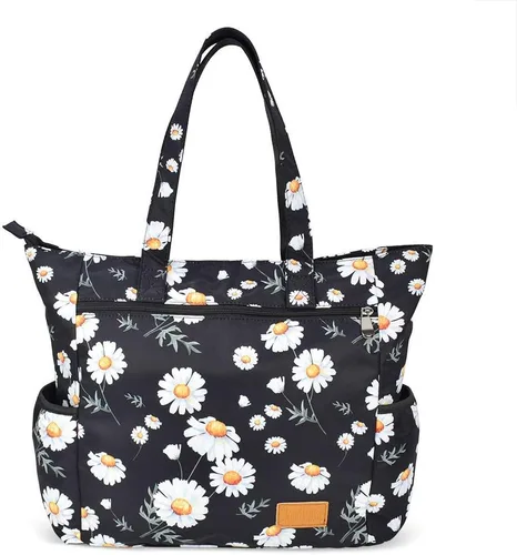 Miniatura 29 de CLOUDMUSIC Bolsa de hombro para enfermeras, profesores, trabajo, gimnasio, viajes, playa, mujeres, con gran capacidad, impermeable