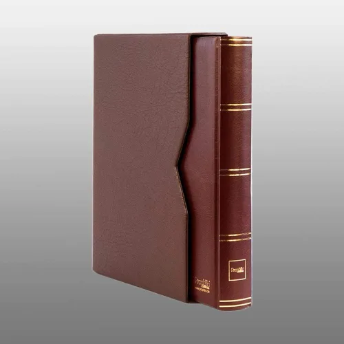 Miniatura 3 de Prophila stockbook 60 Lados blancos Acolchado con estuche rojo