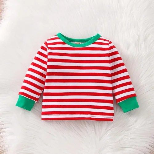 Miniatura 5 de VINUOKER Ropa de Navidad para bebé, conjuntos de ropa de Navidad para Año Nuevo, 3 piezas, conjuntos de ropa infantil