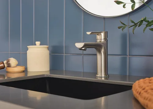 Miniatura 5 de Peerless P1513LF-BN - Grifo de baño con flauta, níquel cepillado