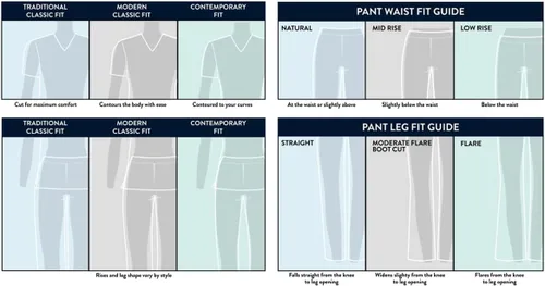 Miniatura 4 de Cherokee Pantalones Médicos para Mujeres de Tiro Medio Pierna Recta Pantalones de Uniforme Médico para Mujeres sin Cierre con 6 Bolsillos