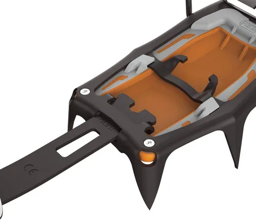 Miniatura 2 de Petzl VASAK Crampones - Crampones clásicos de 12 puntos para montañismo, esquí de excursión y viajes en glaciares