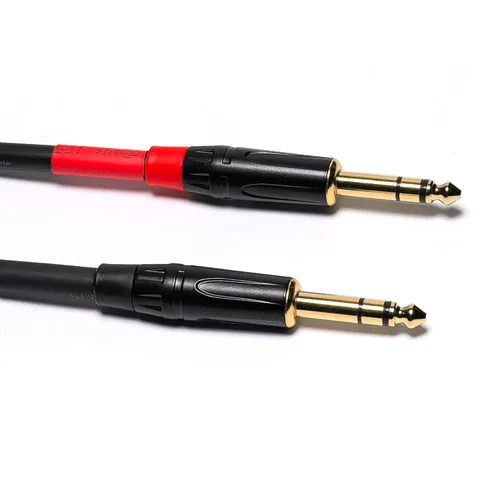 Miniatura 5 de Cable XLR de 1/4 de pulgada a 3 pines, cable equilibrado de micrófono TRS macho a XLR macho de 0.250 in (1 pie)