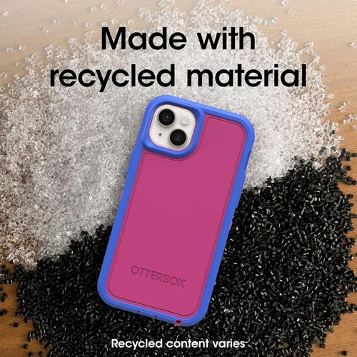 Miniatura 8 de OtterBox Funda para iPhone 14 Plus Defender Series XT - Blooming Lotus (rosa), sin pantalla, resistente, se ajusta a MagSafe, accesorio de cordón