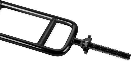 Miniatura 2 de Cap Barbell Barra de tríceps roscada estándar de 34" Múltiples opciones Negro