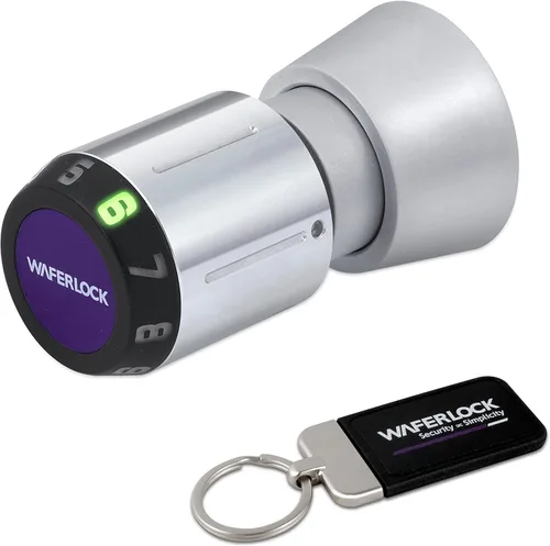 Juego de etiquetas de llave RFID compatibles con C760 - Accesorios de bloqueo inteligente - 2 llaveros - MIFARE de 13.56 MHz