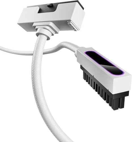 Miniatura 19 de AsiaHorse Hydrus-24PIN PC PSU Extensión de Cable ARGB LED, Cable de Extensión de Energía de la Placa Madre de Cobre Diseño Integrado, 2000W de Negro
