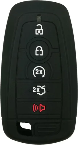 Miniatura 12 de 2 piezas Coolbestda Funda protectora completa para llavero remoto para Ford Bronco Mustang Fusion Raptor F250 F350 F450 F550 Edge Explorer