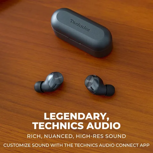 Miniatura 2 de Technics Auriculares Inalámbricos Bluetooth HiFi True Wireless Multipoint Earbuds II, Cancelación Activa de Ruido, Conectividad Multipunto de 3