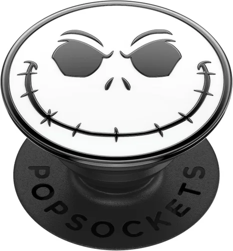 PopSockets - Agarre para teléfono con soporte expandible, agarre adhesivo, pesadilla antes de Navidad, esmalte Jack