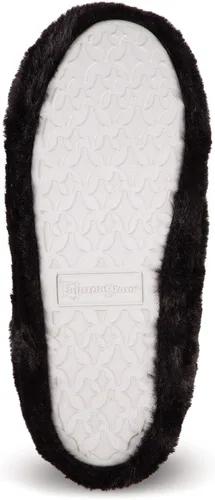 Miniatura 3 de PajamaGram - Zapatillas para mujer con forro polar, pantuflas abotinadas