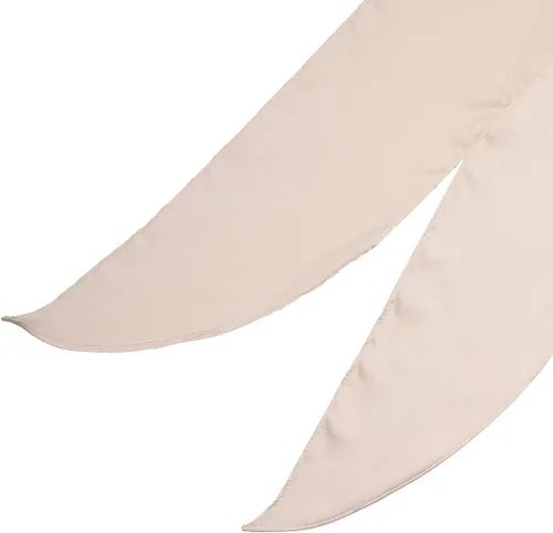 Miniatura 5 de Allegra K Bufandas flacas puras de color sólido liso para mujer, banda larga para el pelo