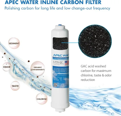 Miniatura 6 de APEC FILTER-MAX90 Hecho en EE. UU. 90 GPD Juego completo de filtros de repuesto para sistema de filtro de agua de ósmosis inversa serie ULTIMATE