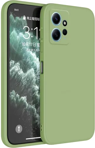 Miniatura 29 de Funda de silicona TPU compatible con Redmi Note 12 Pro 5G (6.67 pulgadas), funda de funda, color blanco antiguo