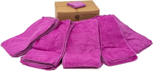Miniatura 10 de The Rag Company, Toallas altamente absorbentes y de secado rápido, ideales para limpieza general, toalla de baño, toalla deportiva, toalla de spa