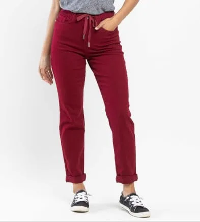 Miniatura 4 de Judy Blue Pantalones de mezclilla Scarlett de cintura alta para mujer 88727