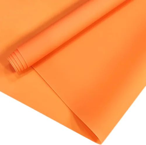 Miniatura 8 de XHT Rollo de vinilo de PVC de gelatina de 11.8 x 53 pulgadas, suave, de color liso, impermeable, tela de PVC para alfombrillas, lazos para el Negro