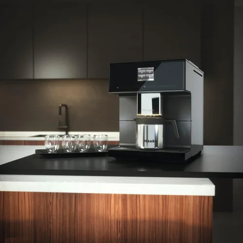 Miniatura 3 de Miele Original CJ Jug - Cafetera de acero inoxidable para máquinas de café Miele CVA y CM con función de cafetera - 10694310