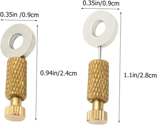 Miniatura 3 de 4 Uds. Herramientas de costura de mano de posicionamiento de mano agujas de posicionamiento fijo Costura Artesanía Bordes hechos a mano Bloqueo