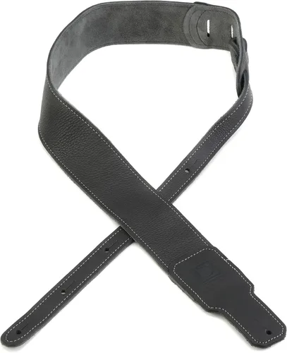Miniatura 11 de BOSS Correa de guitarra de algodón, 2 pulgadas de ancho, negro (BSC-20-BLK)