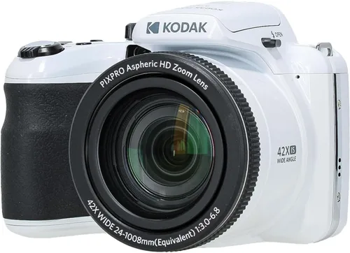 Miniatura 3 de Kodak PIXPRO AZ425 - Cámara digital para vlogging de 20 MP (blanco) zoom óptico 42X, paquete de lentes gran angular de 0.94 pulgadas con tarjeta