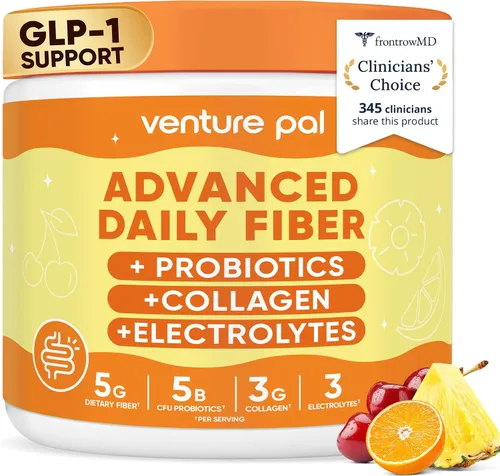 Miniatura 12 de Polvo de fibra prebiótica diaria 6 en 1 para la salud intestinal y digestiva, apto para GLP-1, suplemento de fibra sin azúcar en polvo