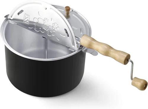 Miniatura 7 de Cook N Home - Olla palomera Aluminio negro